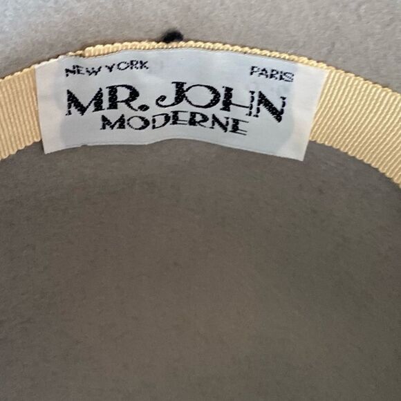 Mr. John Embellished Vintage Gray Wool Hat - Picture 4 of 5
